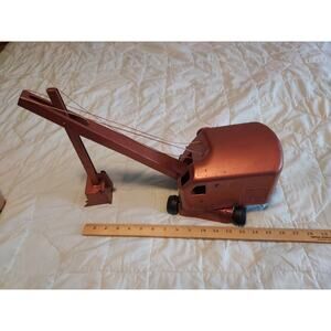 VTG Structo Construction Copper Pressed Steel Steam Shovel Excavator no tracks